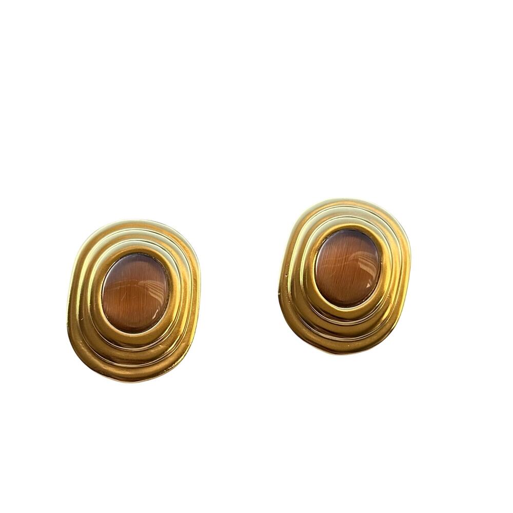 Soru Coco Earrings in Gold & Mocha